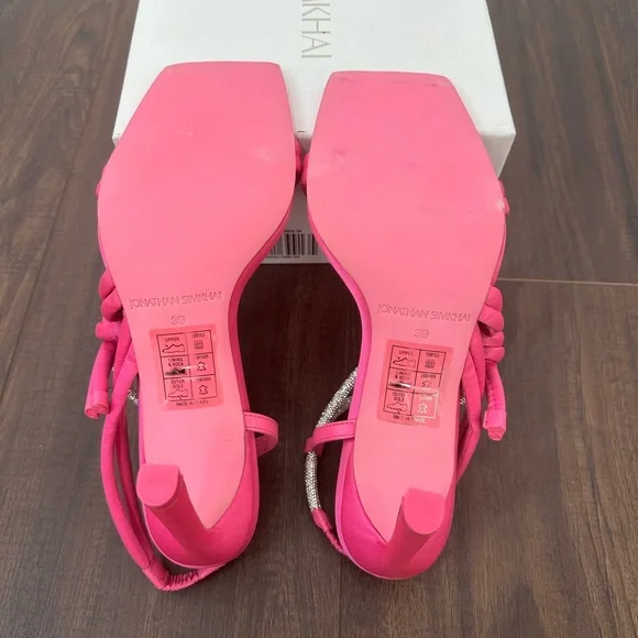 Jonathan Simkhai Cassie Crystal Strappy Sandal